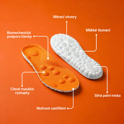 Masážní vložky do bot