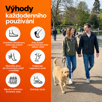 Masážní vložky do bot